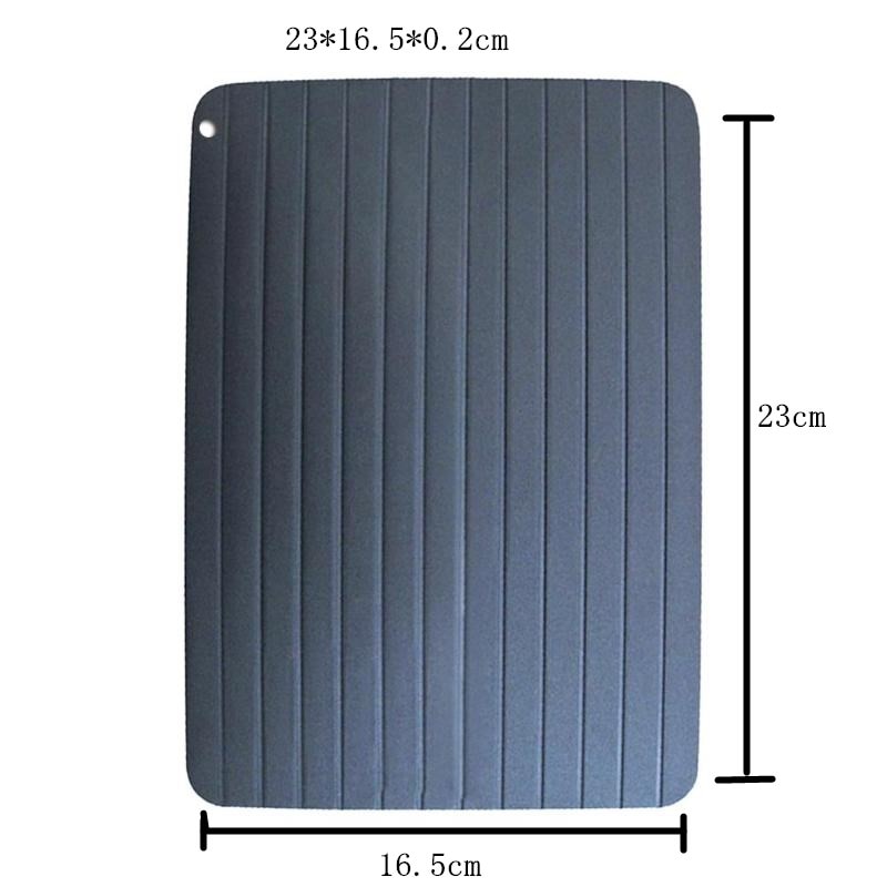 ELCTA Fast Defrost Tray Frozen Food Meat Quick Defrosting