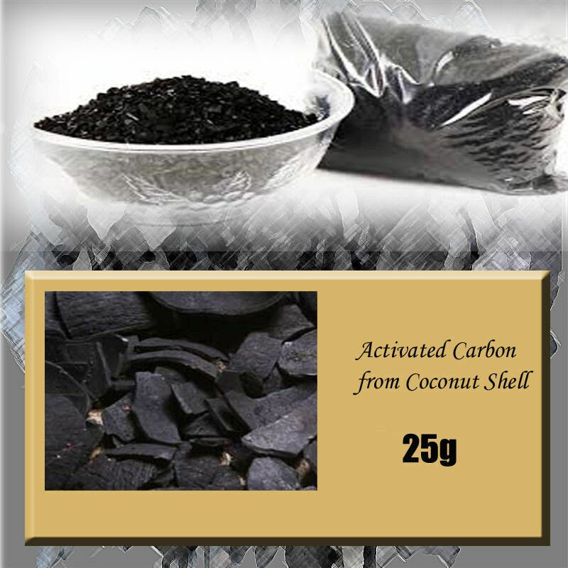 Real Pure Natural actived carbon coconut shell charocal  Black
