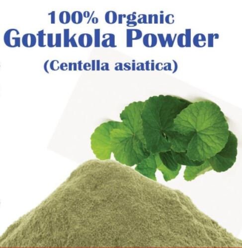 Organic Centella Asiatica Gotu Kola Leaf Powder For Anxiety,Calm Mind Free Shipp