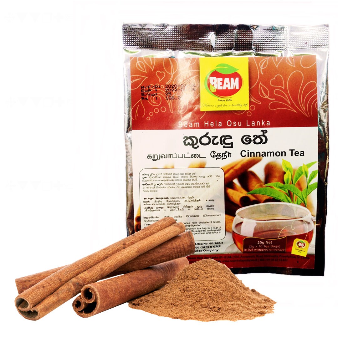 BEAM Ceylon Cinnamon Tea 20 tea bag 100% Natural Herbal High quality Tea Bags