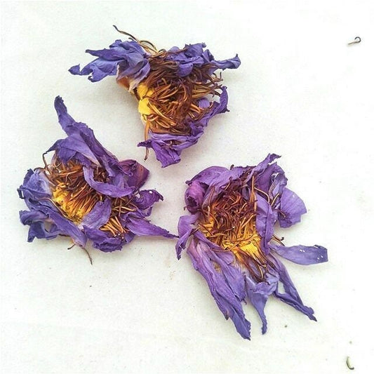 Sri lanka Organic Herbal 100% Blue Lotus Dried Flowers-100g