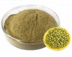 ruvi green orgnic Pure Natural Mung Bean (Green Gram) Powder for Skin and Bathing