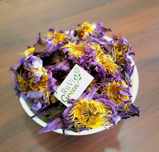 Dried Blue Lotus Whole Flower Nymphaea Caerulea Herbal Tea 100g  3.05oz